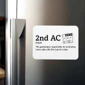 Magnet Flexible 2e définition CA - Caméra de 3 po x 4 po