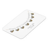 Magnet Flexible 30e anniversaire de mariage perle de lapsus cadeau (Côté Gauche)