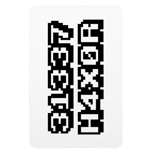 MAGNET FLEXIBLE 31337 H4X0R (Vertical)