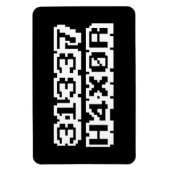 MAGNET FLEXIBLE 31337 H4X0R (Vertical)