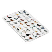 Magnet Flexible 36 races de pigeons (Côté Droit)