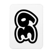 Magnet Flexible 39 Japonais Slang Sankyu (Vertical)