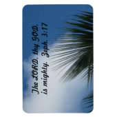 Magnet Flexible 3:17 L'Éternel, ton Dieu, est puissant. (Vertical)