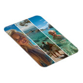 Magnet Flexible 3 Long Vertical Strip Boho Photo (Côté Droit)