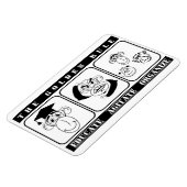 Magnet Flexible 3 singes éduquer agiter organiser (Côté Gauche)