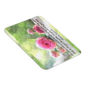 Magnet Flexible 3h23 de Romains de roses d'aquarelle et 24 aimants (Côté Droit)