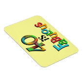 Magnet Flexible 40 est Fabuleux T-shirts et cadeaux d'anniversaire (Côté Droit)