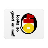 Magnet Flexible 40 Semblables T-shirts et cadeaux sur moi (Horizontal)