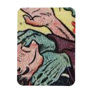 Magnet Flexible 40s âge d'or Horreur bandes dessinées vintages