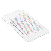 Magnet Flexible 43 Drôle Pièce de conversation pour les expression (Côté Droit)