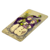 Magnet Flexible 4882 Noël des Snowmen (Côté Gauche)