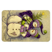 Magnet Flexible 4882 Noël des Snowmen (Horizontal)