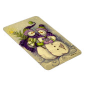 Magnet Flexible 4882 Noël des Snowmen (Côté Droit)