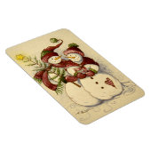 Magnet Flexible 4924 Noël des Snowmen (Côté Droit)