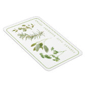 Magnet Flexible 4 HERBES FRAÎCHES 4x6 Aimant flexible (Côté Droit)