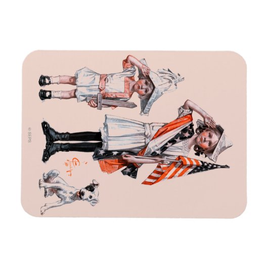 Magnet Flexible 4 juillet (Horizontal)