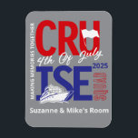 Magnet Flexible 4 juillet Croisière Escadron année sur mesure<br><div class="desc">Cette conception peut être personnalisée dans la zone fournie en modifiant la photo et/ou le texte. Vous pouvez également le customiser en cliquant sur Personnaliser ce Modèle, puis en choisissant l'option cliquer pour customiser et supprimer ou modifier la couleur de l'arrière - plan, ajouter du texte, modifier la couleur ou...</div>