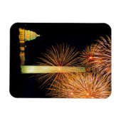 Magnet Flexible 4 juillet, Firework Display, Skyline (Horizontal)