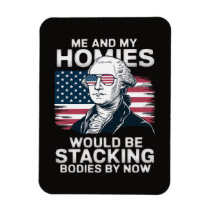 Magnet Flexible 4 juillet patriotique américain