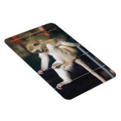 Magnet Flexible 4 x 6 Aimant frigo avec Singe et Slogan (Côté Droit)