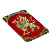 Magnet Flexible [500] Sacred Gold Griffin (Côté Droit)