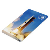 Magnet Flexible 50e anniversaire Apollo 11 Lune Landing, Saturn V  (Côté Gauche)