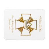 Magnet Flexible 50e anniversaire de l'Ordination du prêtre du Jubi (Horizontal)