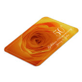Magnet Flexible 50e anniversaire de Mariage d'or rose mari/femme (Côté Gauche)