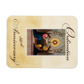 Magnet Flexible 50e anniversaire d'ordination Anges à l'autel (Horizontal)