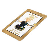 Magnet Flexible 50e anniversaire Sparkle Glam Funny Cheers à 50 (Côté Gauche)