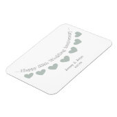 Magnet Flexible 55e anniversaire du mariage d'Emeraude (Côté Gauche)