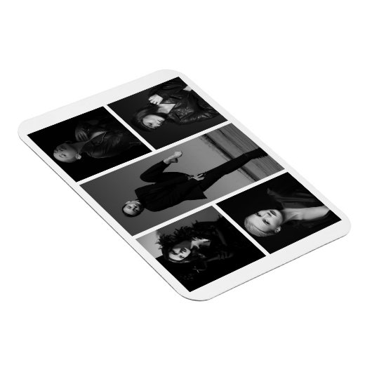 Magnet Flexible 5 Collage photo modifiable (Côté Droit)