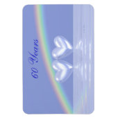 Magnet Flexible 60e anniversaire Coeurs de diamants (Vertical)