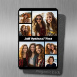 Magnet Flexible 6 Collage de photos Texte facultatif — CAN Edit Co<br><div class="desc">Ajoutez vos photos préférées à ce modèle amusant. Vous pouvez utiliser des photos carrés ou n'importe quelle photo pour cette grille.</div>