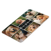 Magnet Flexible 6 Photo Collage Vous Êtes Ma Funshine | Animal noi (Côté Gauche)