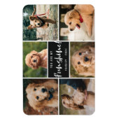 Magnet Flexible 6 Photo Collage Vous Êtes Ma Funshine | Animal noi (Vertical)