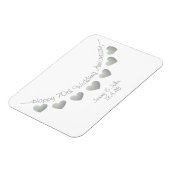 Magnet Flexible 70e anniversaire du Platinum mariage (Côté Gauche)