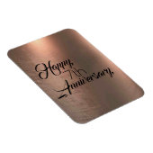 Magnet Flexible 7e anniversaire du cuivre traditionnel (Côté Droit)