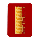 Magnet Flexible 8 singes pour le Nouvel An Chinois 2016 Flexi Magn (Vertical)