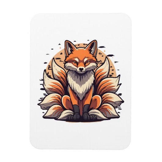 Magnet Flexible 9 Epingle de renard à queue (Vertical)