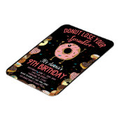 Magnet Flexible 9e anniversaire Donut Perdre vos asperges filles I (Côté Gauche)