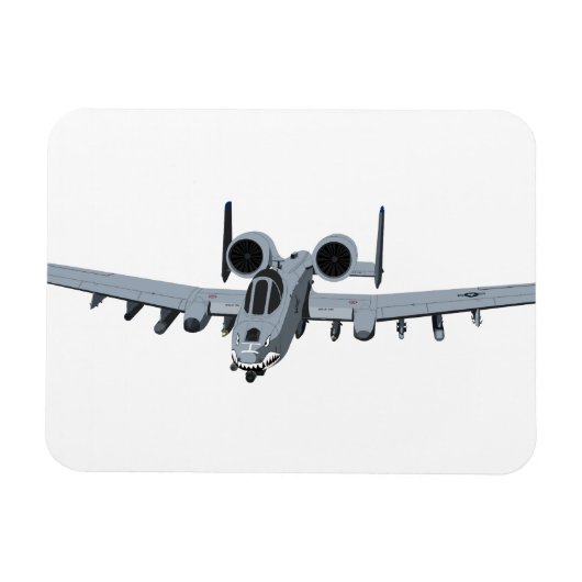 Magnet Flexible A-10 Thunderbolt II (Horizontal)