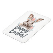Magnet Flexible A charming painted Eastera cute bunny (Côté Gauche)