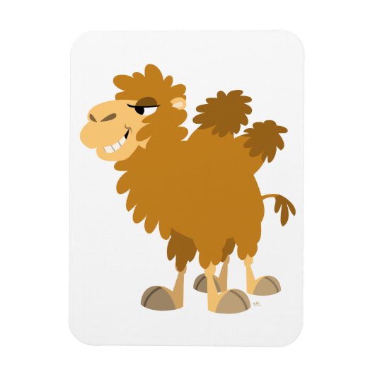 Magnet flexible à deux branches caramélisé mignon (Vertical)