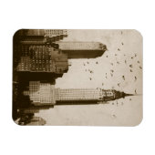 Magnet Flexible A flock of birds flying (Horizontal)