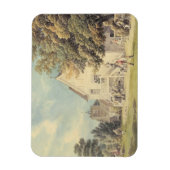 Magnet Flexible A Game of Bowls on the Bowling Green Outside the B (Vertical)