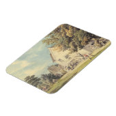 Magnet Flexible A Game of Bowls on the Bowling Green Outside the B (Côté Gauche)