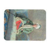 Magnet Flexible A Gentleman Seated on a Couch (Horizontal)