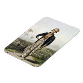 Magnet Flexible A Javan de la classe inférieure, plaque 2 du vol.  (Côté Gauche)