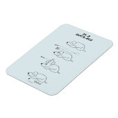 Magnet Flexible À l'âge d'un chien (Côté Gauche)